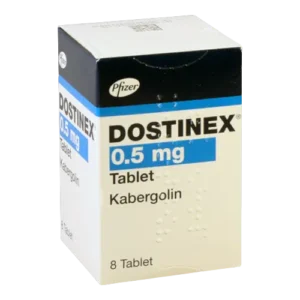 PFIZER DOSTINEX (CABERGOLIN) 8 TABLETS 0.5MG