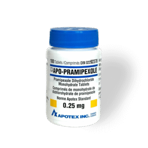 PRAMIPEXOLE 0.25MG X 100 – APO | CANADA PHARMACEUTICAL GRADE