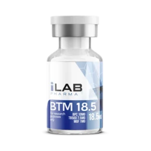 BTM18.5 – 18.5mg (BPC 10mg : TB500 7.5mg : MFG 1mg)