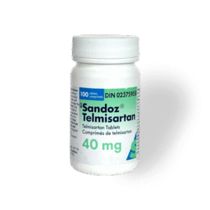 TELMISARTAN (BLOOD PRESURE) 40MG X 100 – SANDOZ | CANADA PHARMACEUTICAL GRADE