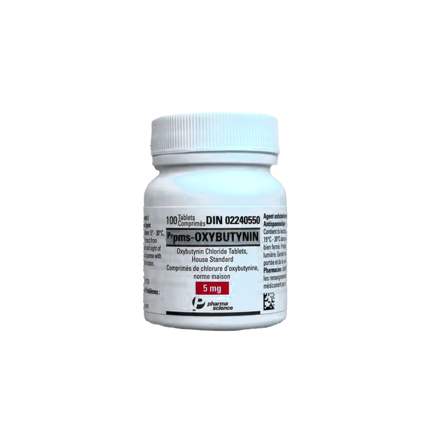 OXYBUTYNIN 5MG X 100