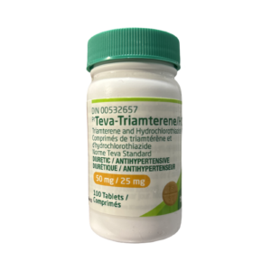triamterene Dyazide 50mg/25mg x 100 – Teva [Diuretic & Blood Pressure]
