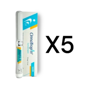 5 PACK- CINNAGEN PEN – HGH 30IU PHARMA – 5 PACK [no tips, no retail box , imported]