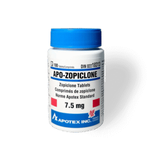 ZOPICLONE 7.5MG X 100 – APO | CANADA PHARMACEUTICAL GRADE