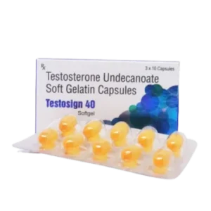 TESTOSIGN 40mg X 30 | INDIA PHARMACEUTICAL GRADE