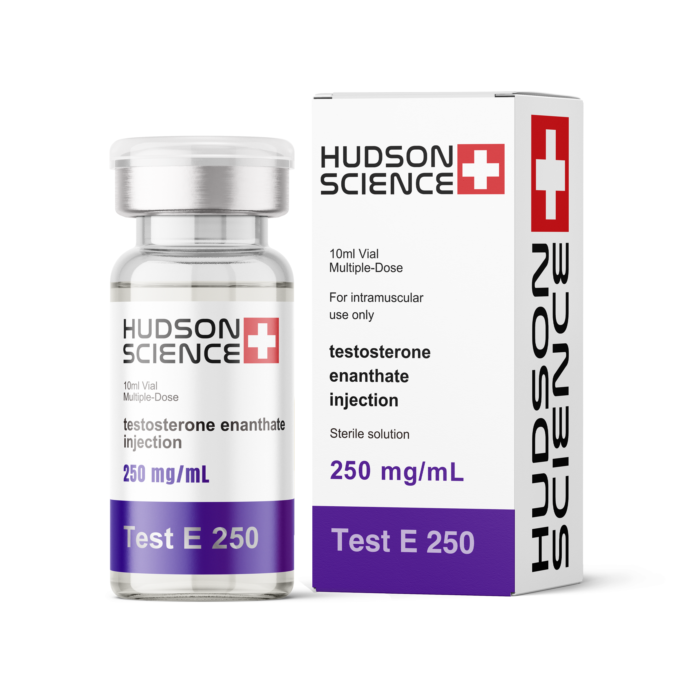 TESTOSTERONE ENANTHATE 250MG/ML – Hudson Science