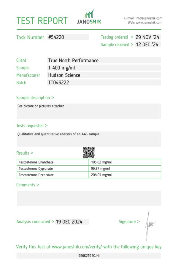 img_2487-600x920 TESTOSTERONE T400 400MG/ML – HUDSON SCIENCE