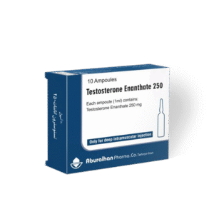 IRANIAN TESTOSTERONE ENANTHATE 250MG 10 X 1ML AMPOULES –