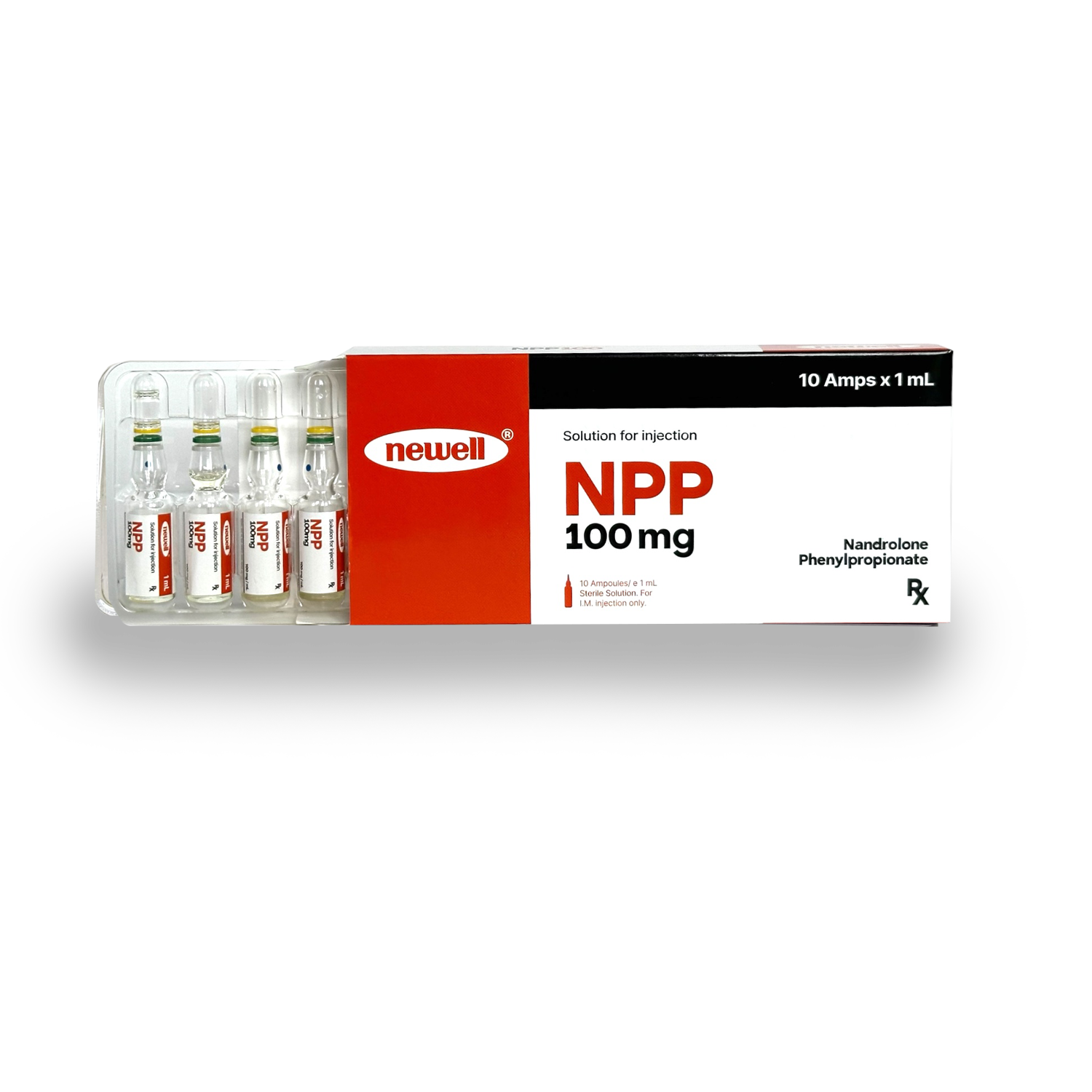 NPP 100MG NEWEL 10 X 1ML AMPOULES
