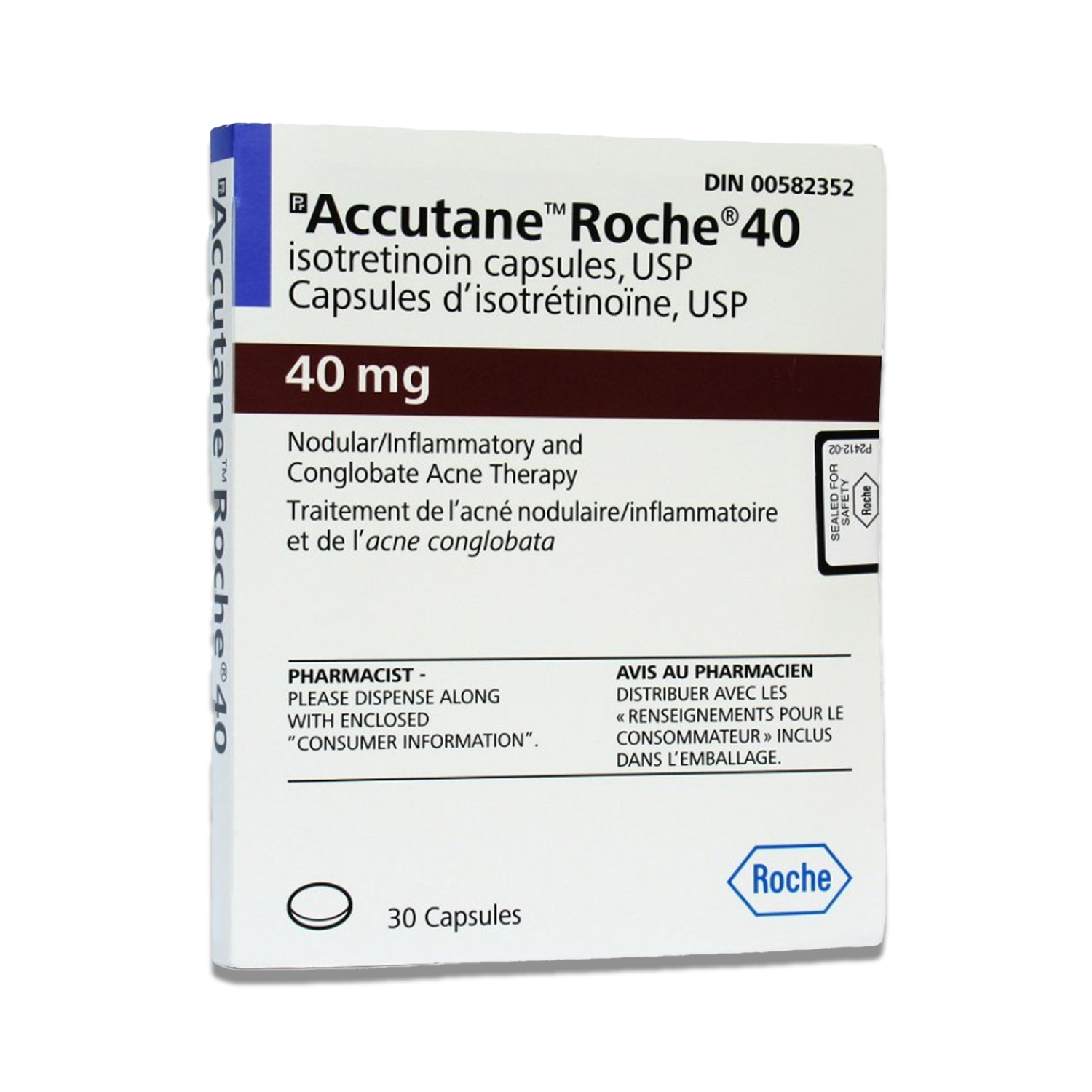 Accutane ™ 40mg x 30 – Roche | CANADA PHARMACEUTICAL GRADE